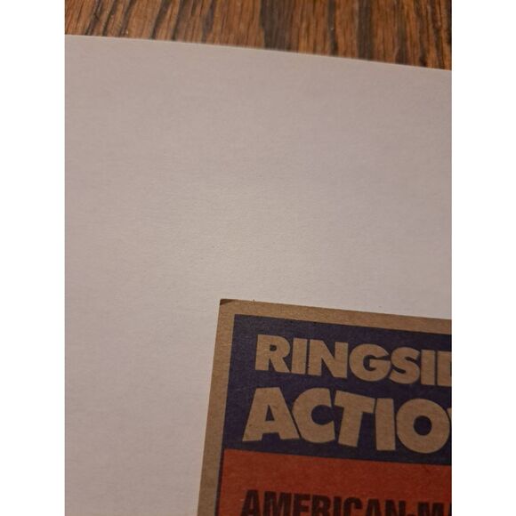 1987 Topps WWF Hulk Hogan #35 American Made Wrestling Trading Card Vintage - Picture 3 of 3